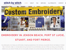 Tablet Screenshot of embroiderystitchbystitch.com